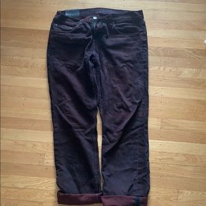 Kane jeans - faded burgundy